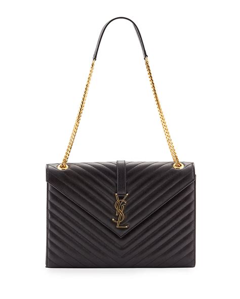 vintage ysl monogram sling bag|ysl monogram envelope bag.